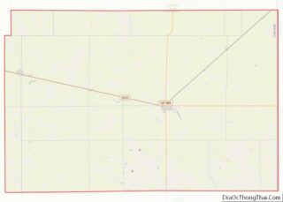 Map of Phillips County, Colorado