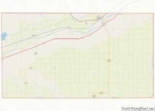 Map of Sedgwick County, Colorado