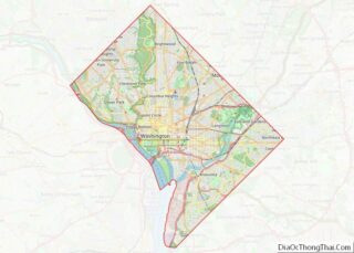 Map of District of Columbia