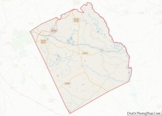 Map of Wilkinson County, Georgia