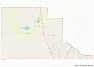 Map of Jefferson County, Idaho