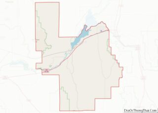 Map of Power County, Idaho