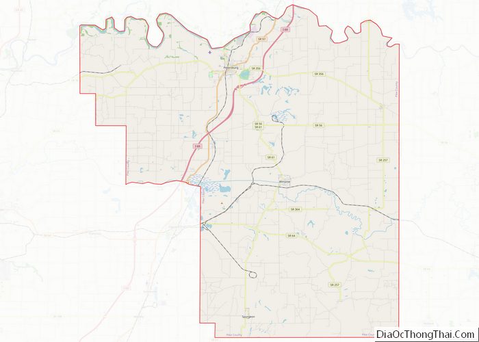 Map of Pike County