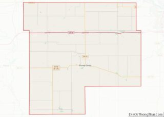 Map of Grundy County, Iowa