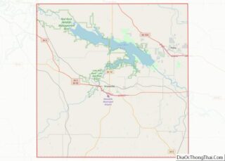 Map of Marion County, Iowa