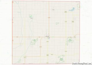 Map of Ringgold County, Iowa