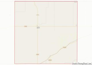 Map of Decatur County, Kansas