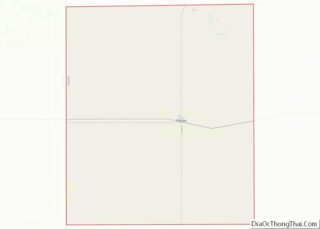 Map of Greeley County, Kansas