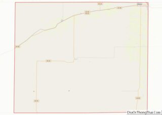 Map of Logan County, Kansas