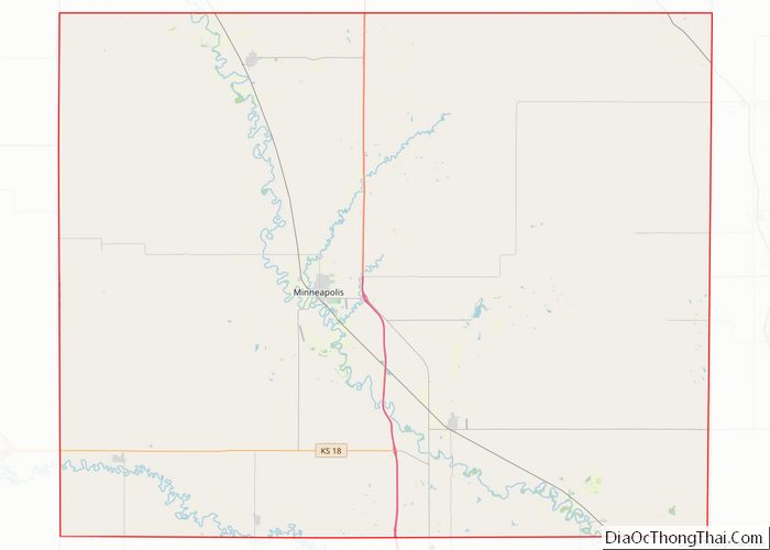 Map of Ottawa County