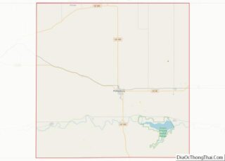 Map of Phillips County, Kansas