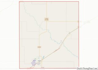 Map of Seward County, Kansas