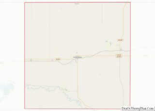 Map of Smith County, Kansas