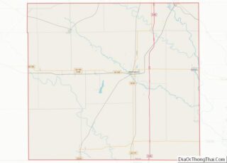 Map of Sumner County, Kansas