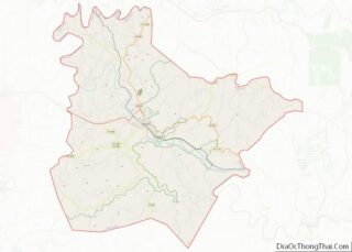 Map of Estill County, Kentucky