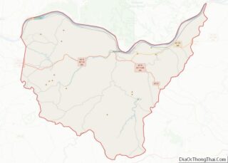 Map of Lewis County, Kentucky