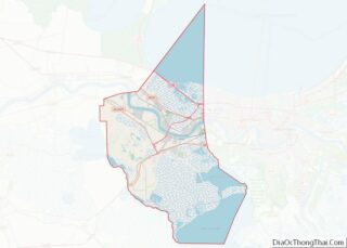 Map of St. Charles Parish, Louisiana