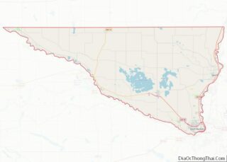 Map of Nicollet County, Minnesota