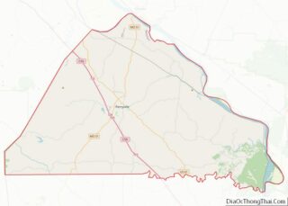 Map of Perry County, Missouri