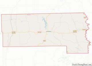 Map of Putnam County, Missouri