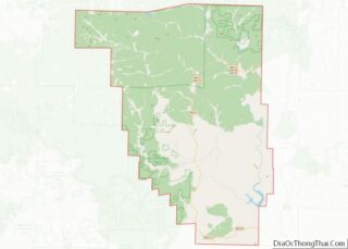 Map of Reynolds County, Missouri