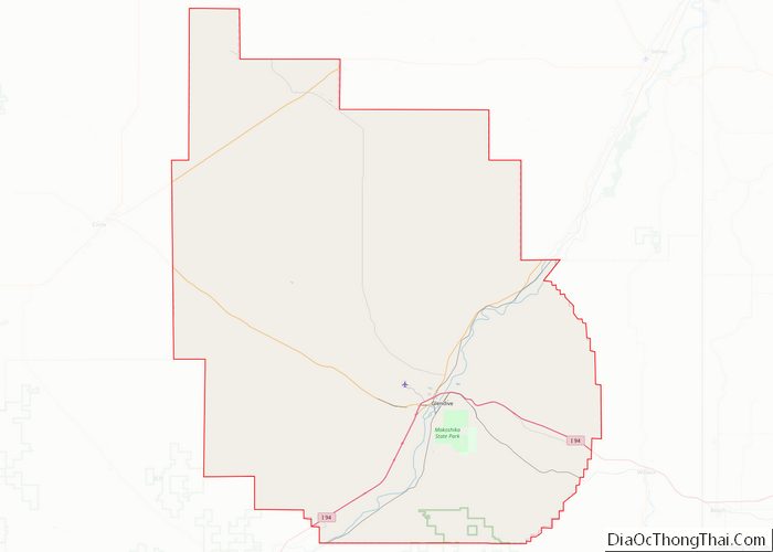 Map Of Dawson County Montana Địa Ốc Thông Thái