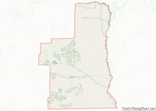 Map of Petroleum County, Montana