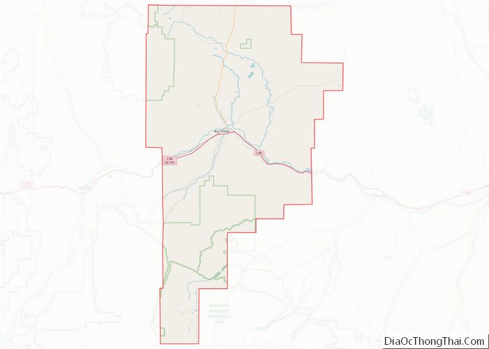 Map of Sweet Grass County, Montana - Thong Thai Real