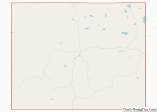 Map of Arthur County, Nebraska