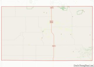 Map of Banner County, Nebraska