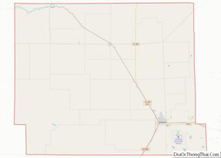 Map of Box Butte County, Nebraska