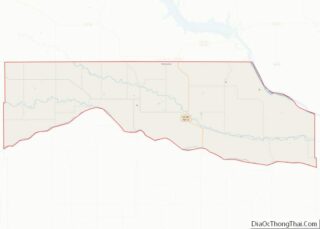 Map of Boyd County, Nebraska