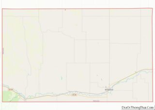 Map of Dundy County, Nebraska