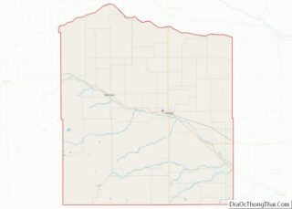 Map of Holt County, Nebraska