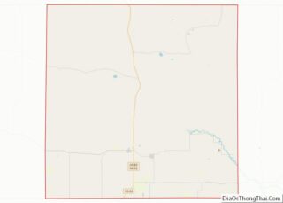 Map of Logan County, Nebraska