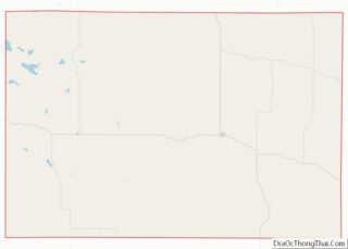 Map of McPherson County, Nebraska