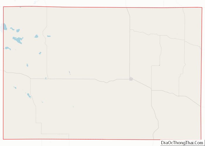 Map of McPherson County
