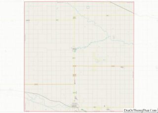 Map of Nuckolls County, Nebraska