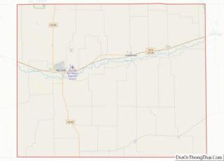 Map of Red Willow County, Nebraska