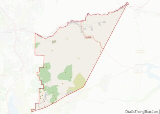 Map of Storey County, Nevada