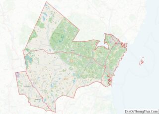 Map of Rockingham County, New Hampshire