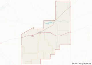 Map of Quay County, New Mexico