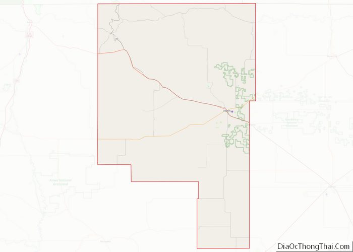 Map of Union County