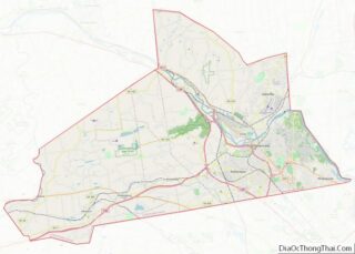 Map of Schenectady County, New York