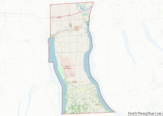 Map of Seneca County, New York