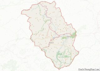 Map of Haywood County, North Carolina