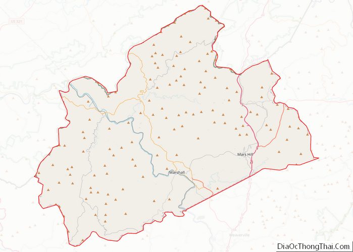 Map of Madison County