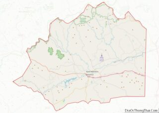 Map of Wilkes County, North Carolina