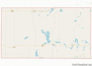 Map of McIntosh County, North Dakota