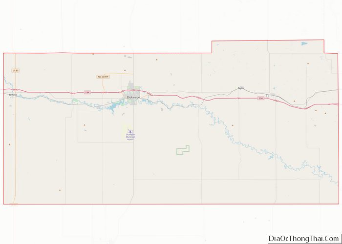 Map of Stark County